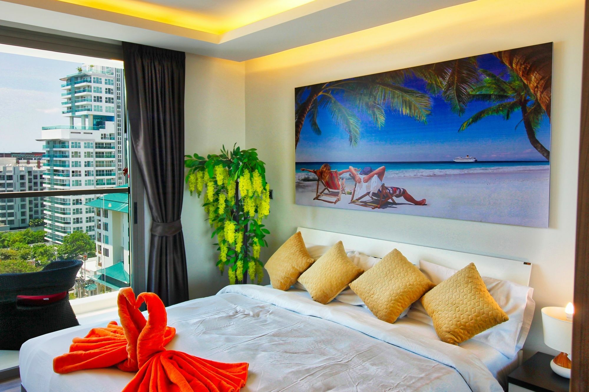 Apartamento The Peak Towers Pattaya Exterior foto